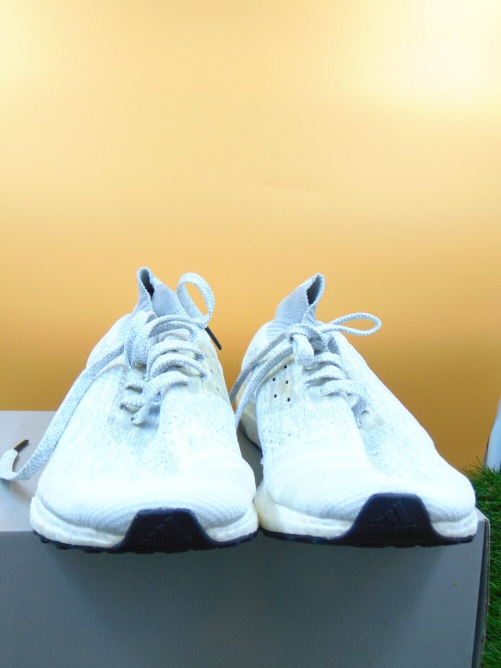 Adidas Ultraboost Uncaged Men's Running Shoes White Tint DA9157 SZ 14